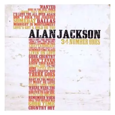 2CD Alan Jackson: 34 Number Ones