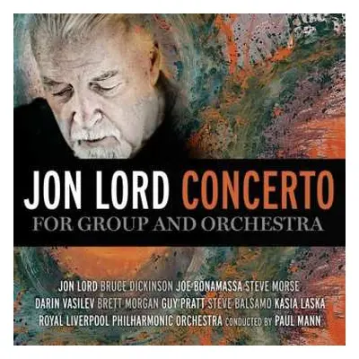 CD Jon Lord: Concerto For Group And Orchestra