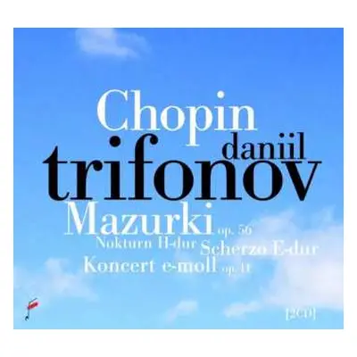 2CD Frédéric Chopin: Klavierkonzert Nr.1