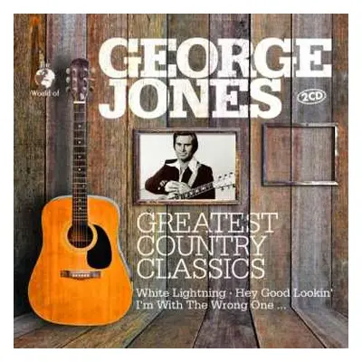 2CD George Jones: The World Of Greatest Country Classics