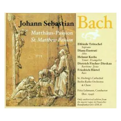 3CD Johann Sebastian Bach: Matthäus-Passion = St. Matthew Passion