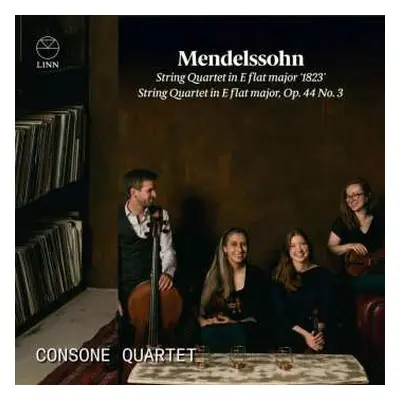 CD Felix Mendelssohn-Bartholdy: Streichquartett Nr.5 Op.44,3