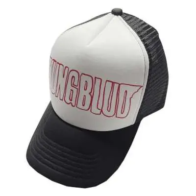 Yungblud Unisex Mesh Back Cap: Red Logo Outline