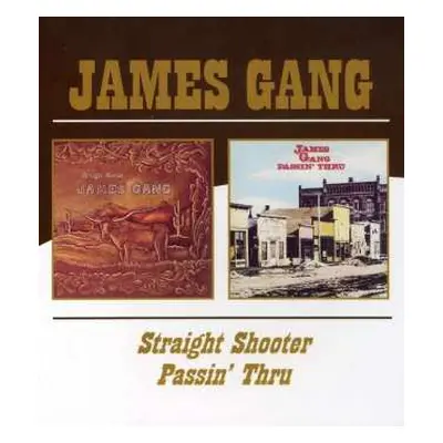 CD James Gang: Straight Shooter / Passin' Thru