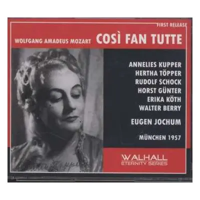 3CD Wolfgang Amadeus Mozart: Così Fan Tutte