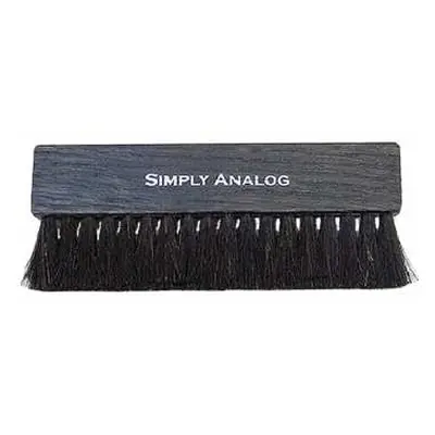 Simply Analog - Anti-static Wooden Brush Cleaner S/1 Black