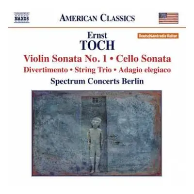 CD Spectrum Concerts Berlin: Violin Sonata No. 1 • Cello Sonata