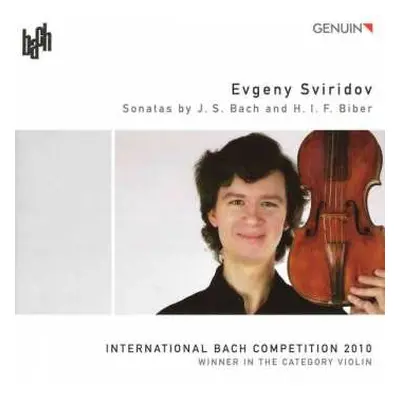 CD Johann Sebastian Bach: Evgeny Sviridov,violine