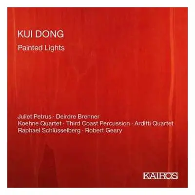 CD Kui Dong: Painted Lights Für Gemischten Chor & Kinderchor