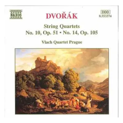 CD Antonín Dvořák: String Quartets No. 10, Op. 51 / No. 14, Op. 105