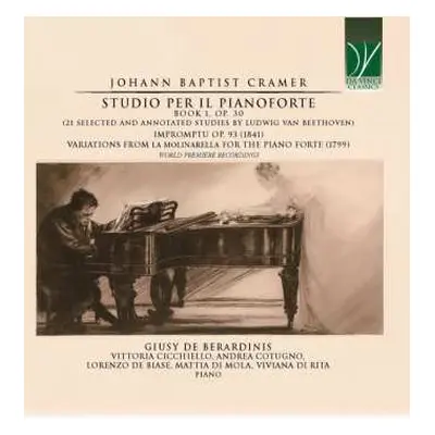 CD Johann Baptist Cramer: Studio Per Il Pianoforte, Book 1, Op. 30 (21 Selected And Annotated St