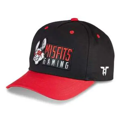 Tokyo Time Unisex Baseball Cap: Misfits Gaming Red Peak