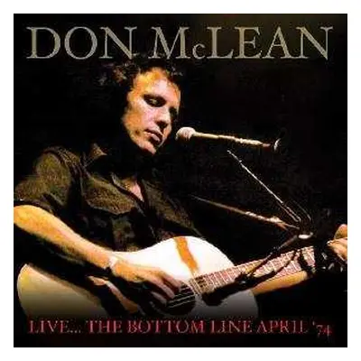 CD Don McLean: Live In New York, 1974