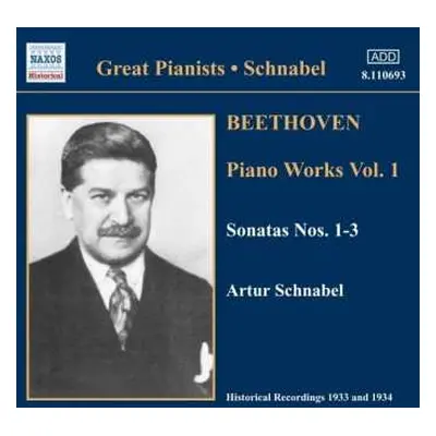 CD Ludwig van Beethoven: Piano Works - Vol. 1