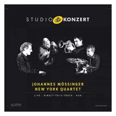 LP Johannes Mössinger New York Quartet: Studio Konzert NUM | LTD