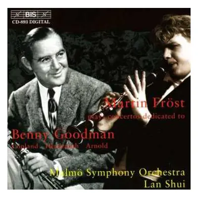 CD Paul Hindemith: Martin Fröst Plays Concertos Dedicated To Benny Goodman