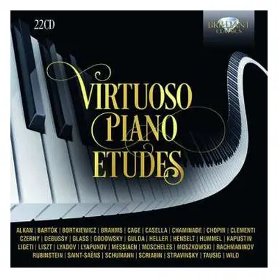 22CD/Box Set Various: Virtuoso Piano Etudes