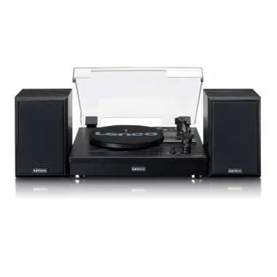 Lenco LS-101BK gramofon se samostatnými reproduktory a BT