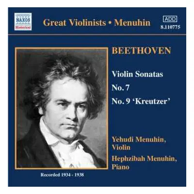 CD Ludwig van Beethoven: Violin Sonatas No.7 , No.9 "Kreutzer"