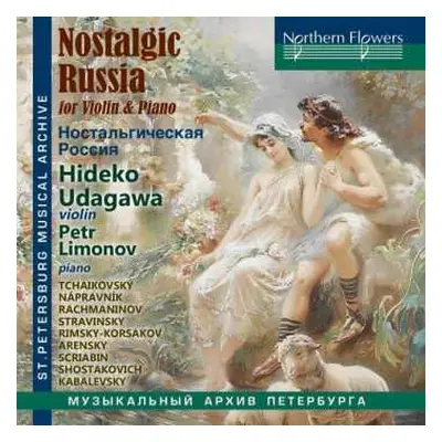 CD Hideko Udagawa: Nostalgic Russia For Violin And Piano