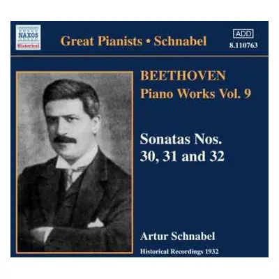 CD Ludwig van Beethoven: Piano Works Vol. 9: Sonatas Nos. 30, 31 And 32