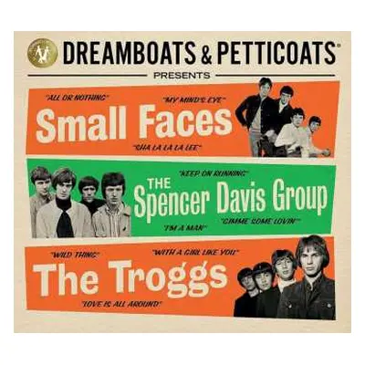 3CD Various: Dreamboats And Petticoats Presents... Small Faces / The Spencer Davis Group / The T