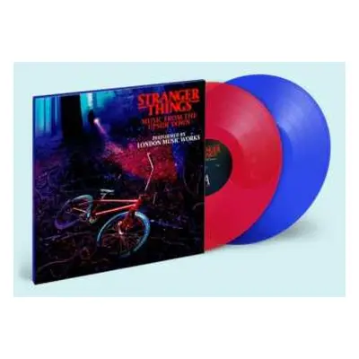 2LP London Music Works: Stranger Things - Music From The Upside Down (red & Blue Vinyl)