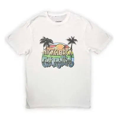 Nickelback Unisex T-shirt: Get Rollin' Sunset (small) S