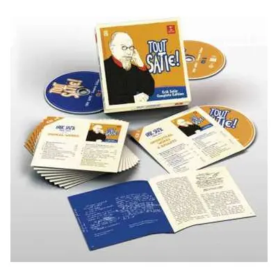 10CD/Box Set Erik Satie: Tout Satie! - Erik Satie Complete Edition