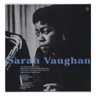 LP Sarah Vaughan: Sarah Vaughan With Clifford Brown LTD