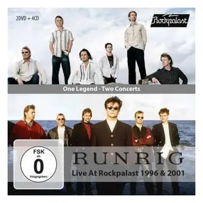 4CD/2DVD Runrig: One Legend - Two Concerts Live At Rockpalast 1996 & 2001