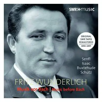 2CD Fritz Wunderlich: Musik Vor Bach | Music Before Bach