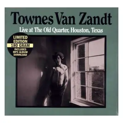 2LP Townes Van Zandt: Live At The Old Quarter, Houston, Texas