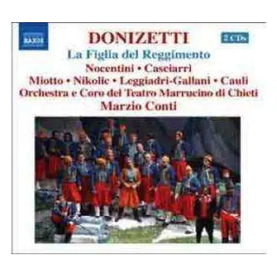 2CD Gaetano Donizetti: La Figla Del Reggimento