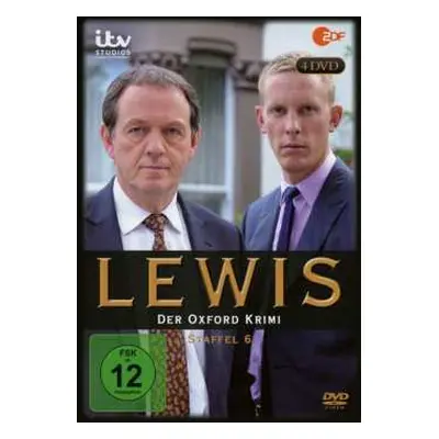 4DVD Various: Lewis: Der Oxford Krimi Staffel 6