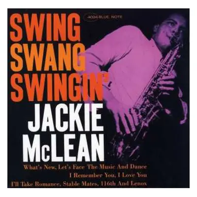 LP Jackie McLean: Swing, Swang, Swingin'