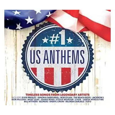 3CD Number 1 Us Anthems / Various: Number 1 Us Anthems