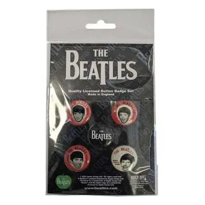 The Beatles Button Badge Pack: Vintage Portraits