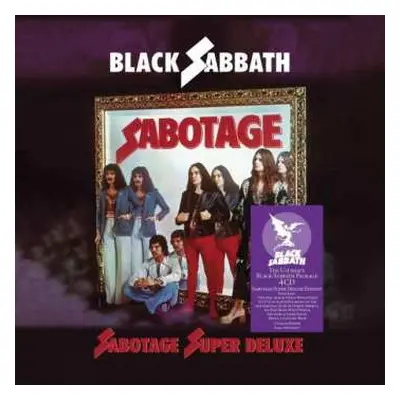 4CD/Box Set Black Sabbath: Sabotage DLX