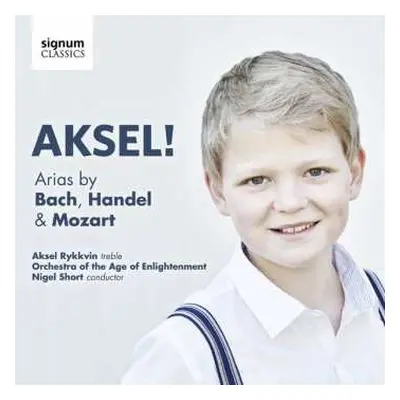 CD Aksel Rykkvin: Arias By Bach, Handel & Mozart