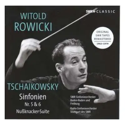 2CD Pyotr Ilyich Tchaikovsky: Sinfonien Nr. 5 & 6; Nußknacker-Suite