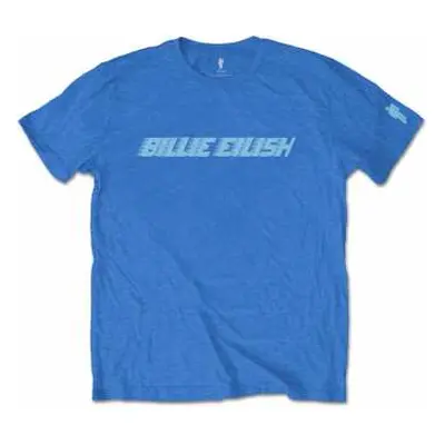 Tričko Blue Racer Logo Billie Eilish XL