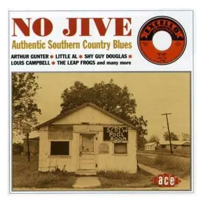 CD Various: No Jive Authentic Southern Country Blues