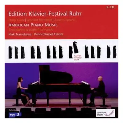 2CD Philip Glass: Edition Klavier-festival Ruhr Vol.21 - American Piano Music