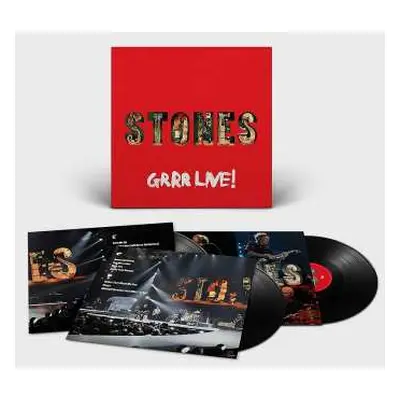 3LP The Rolling Stones: Grrr Live!