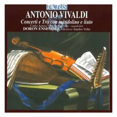 CD Antonio Vivaldi: Concerti E Trii Con Mandolino E Liuto