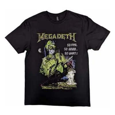 Megadeth Unisex T-shirt: Sfsgsw Explosion Vintage (x-large) XL