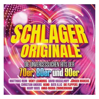 2CD Various: Schlager Originale-die Unvergesslichen Hits Der 70