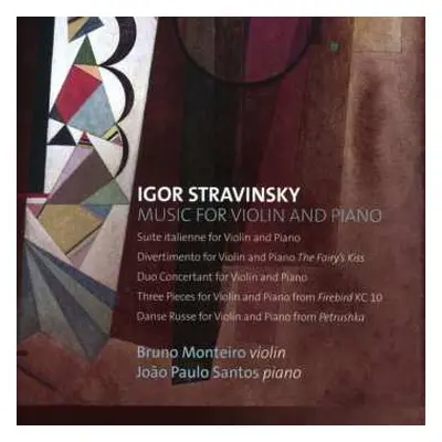 CD Igor Stravinsky: Music For Violin And Piano