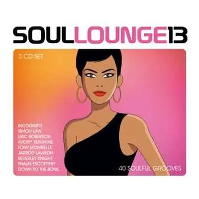 3CD Various: Soul Lounge 13: 40 Soulful Grooves